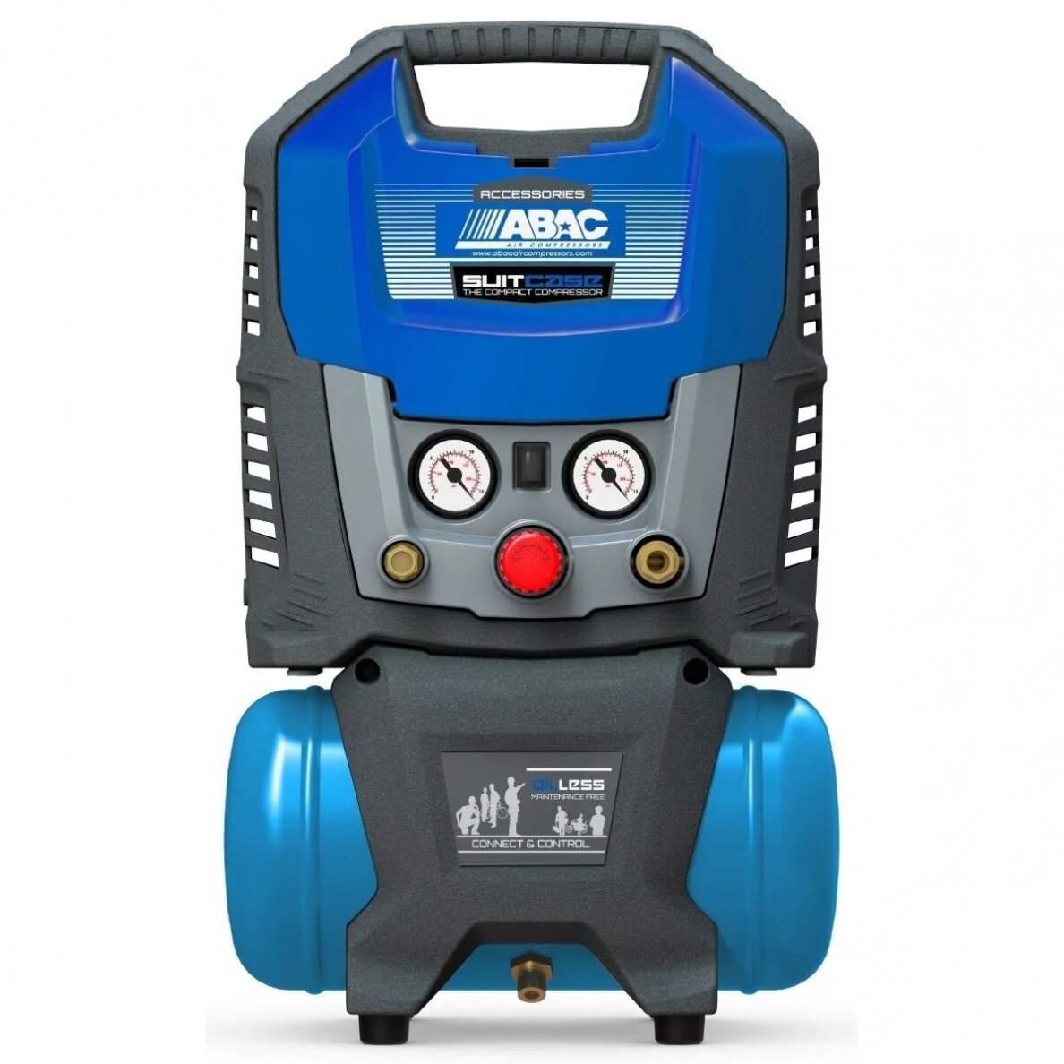 ABAC SUITCASE 6 mobilus kompresorius 160l/min 8bar