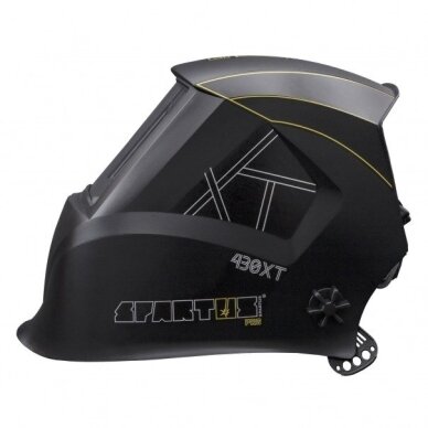 Automatinis suvirinimo skydelis SPARTUS Pro 430XT su tikrų spalvų filtru 1 Automatinis suvirinimo skydelis SPARTUS Pro 430XT su tikrų spalvų filtru 1