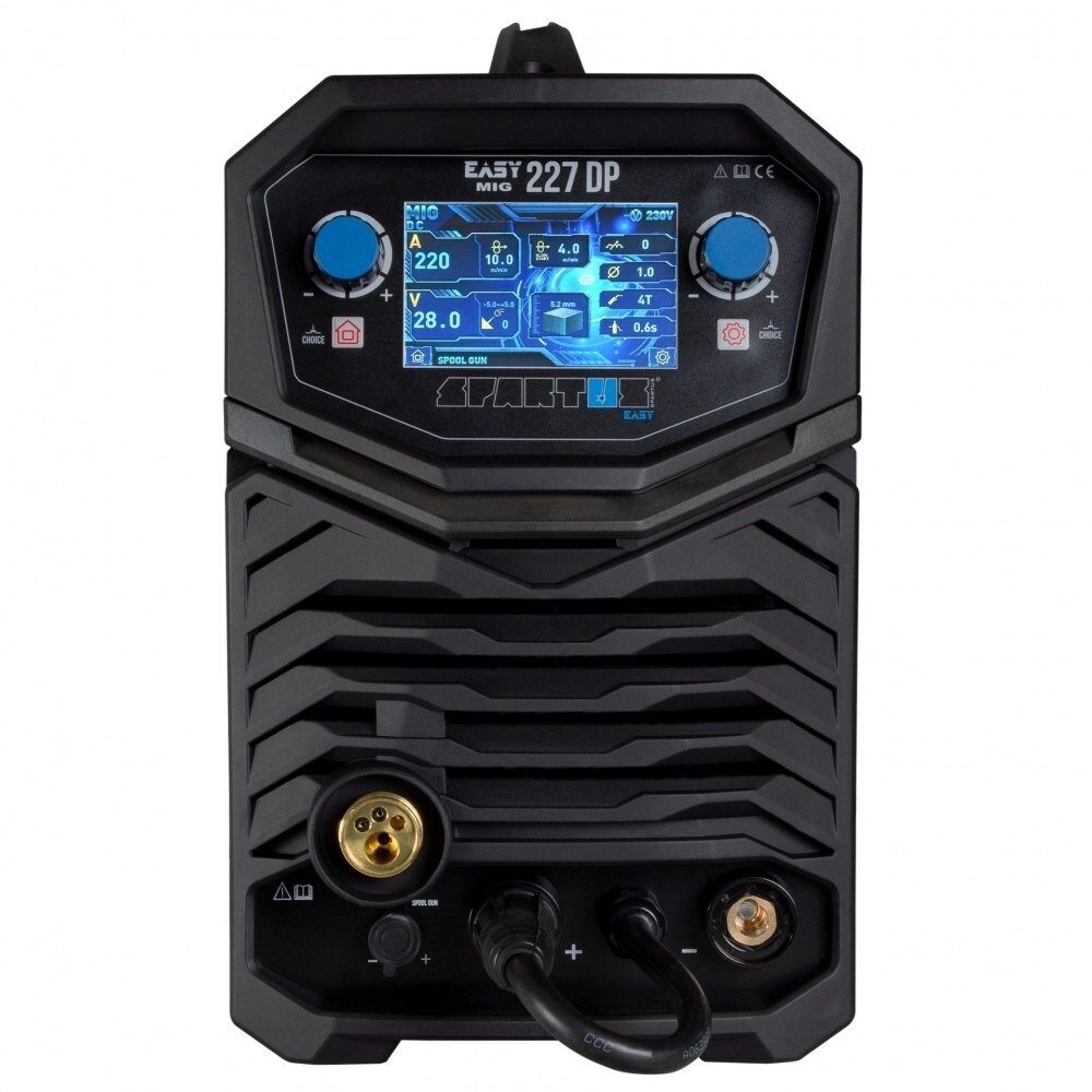Suvirinimo pusautomatis SPARTUS Easy MIG 227 Dual Pulse 2