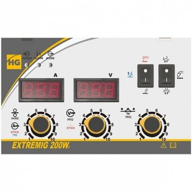 Suvirinimo pusautomatis Hugong EXTREMIG 200W III 6 Suvirinimo pusautomatis Hugong EXTREMIG 200W III 6
