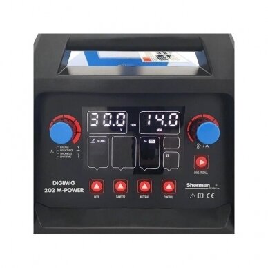 Suvirinimo pusautomatis Sherman DIGIMIG 202 M-POWER 5